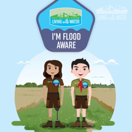 Living With Water Guiding and Scout Badge