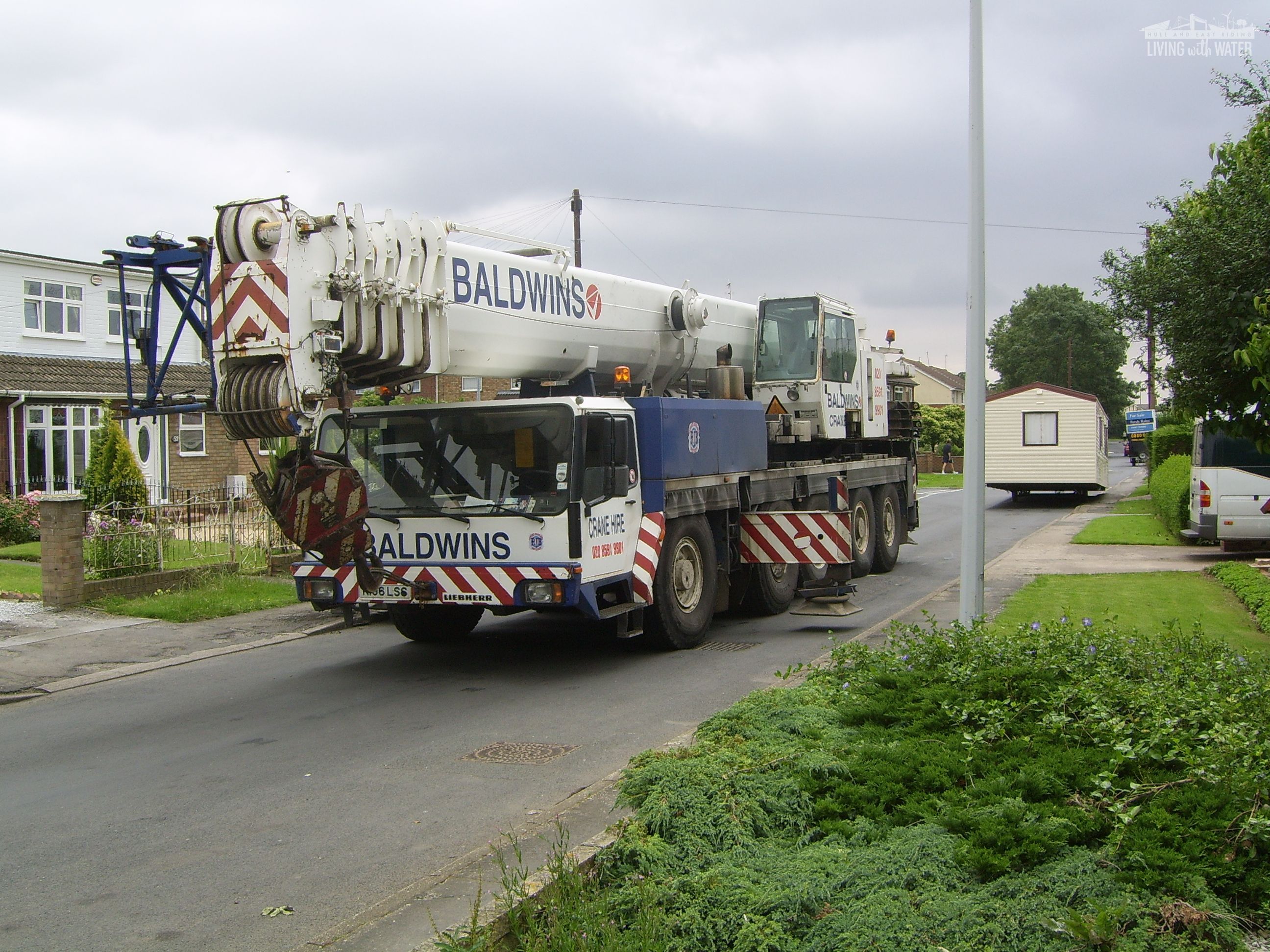 Delivery of post flood temporary accomodation 2